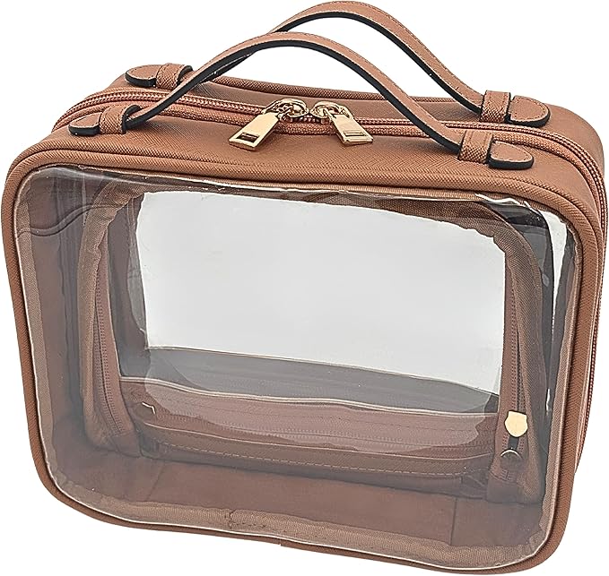 JAZD Clear Makeup Bag Toiletry Bag by JAZD