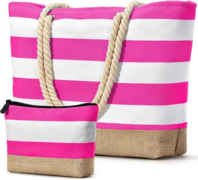Becokan Beach Bag Initial Beach Tote by BecokanBeachBagSpecialist