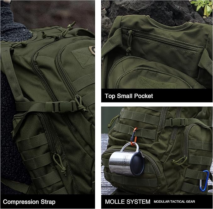 Mardingtop 25L Tactical Backpacks Molle Hiking daypacks - Image 5