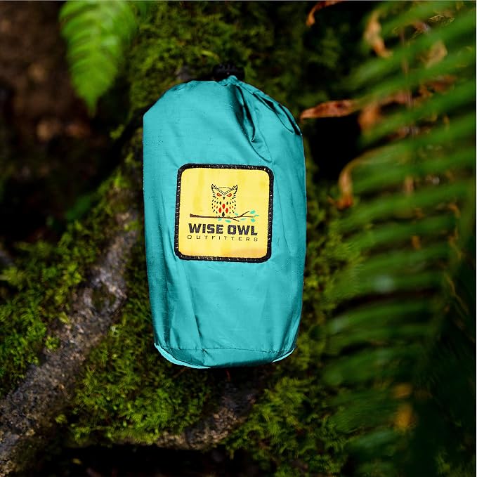 Wise Owl Outfitters Hammock Rain Fly – Waterproof Camping Tarp Cover - Image 9