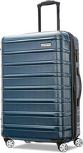 Samsonite Omni 2 Hardside Expandable Spinner Wheel Luggage, Checked Medium 24 in by Samsonite