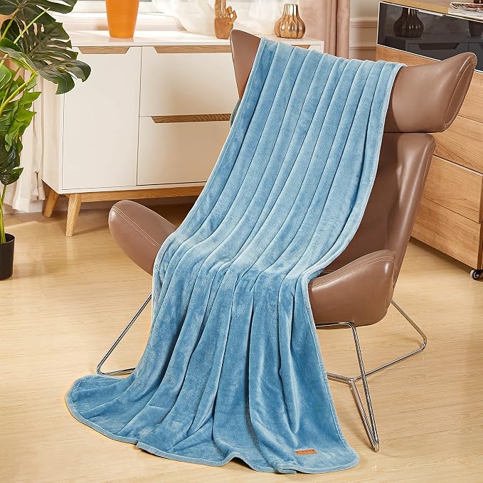 Surii Home Luxury Microfiber Flannel Blanket, Super Soft, and Breathable - Image 8