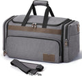 SHOWKOO Duffle Bag for Travel 60L Expandable Canvas Travel Bag Durable Vintage by SHOWKOO