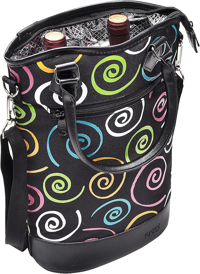 Tirrinia Insulated Wine Gift carrier Tote by Tirrinia