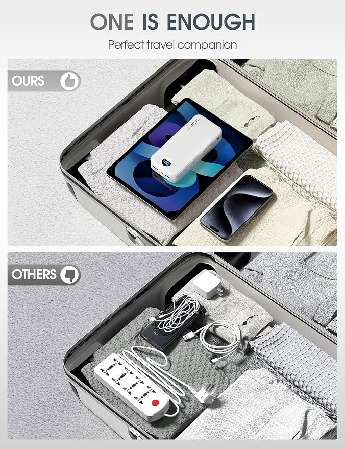 Portable Phone Charger, 20000mAh 22.5W Type C Charger Fast Charging - Image 7