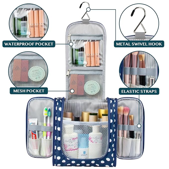 PAVILIA Toiletry Bag Travel Bag - Image 2