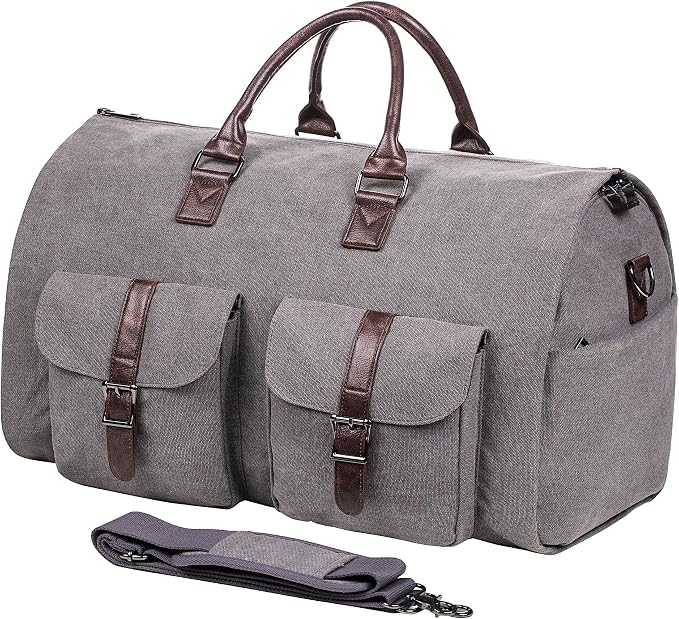 seyfocnia Convertible Travel Garment Bag, Carry on Garment Duffel Bag by Seyfocnia