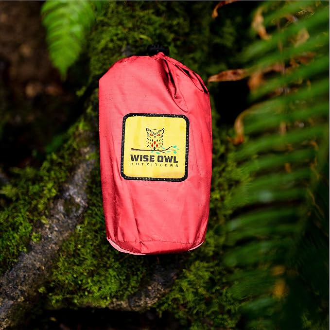 Wise Owl Outfitters Hammock Rain Fly – Waterproof Camping Tarp Cover - Image 9