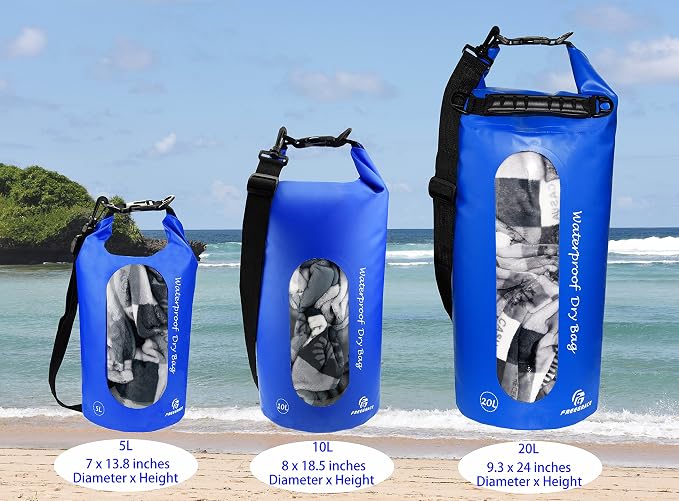 Freegrace Waterproof Dry Bags Set of 3 Dry Bag - Image 2
