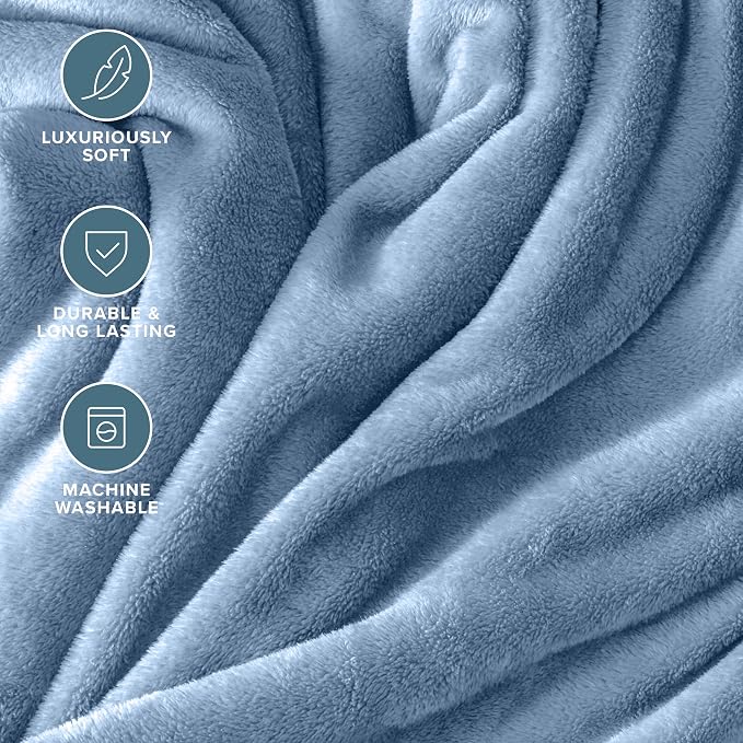 Bare Home Fleece Blanket - Image 4
