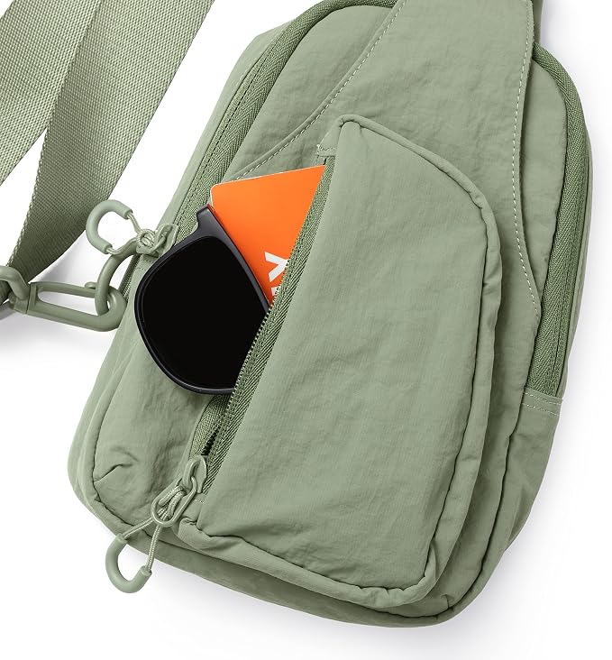 ODODOS Daily Sling Bag with Adjustable Straps Crossbody Chest Bag Lightweight - Image 4