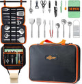 Camping Cooking Utensils Set Grilling Cookware Camp Kitchen Rotating by Gaialoop