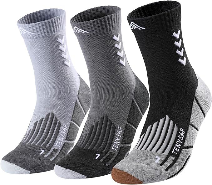 Compression Crew Running Socks: Athletic Socks by TENYSAF%C2%AE
