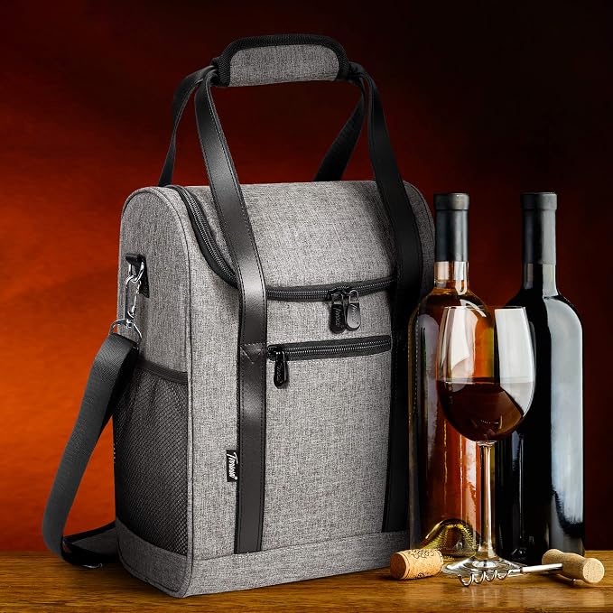 Tirrinia 6 Bottle Wine Cooler Bag - Image 3
