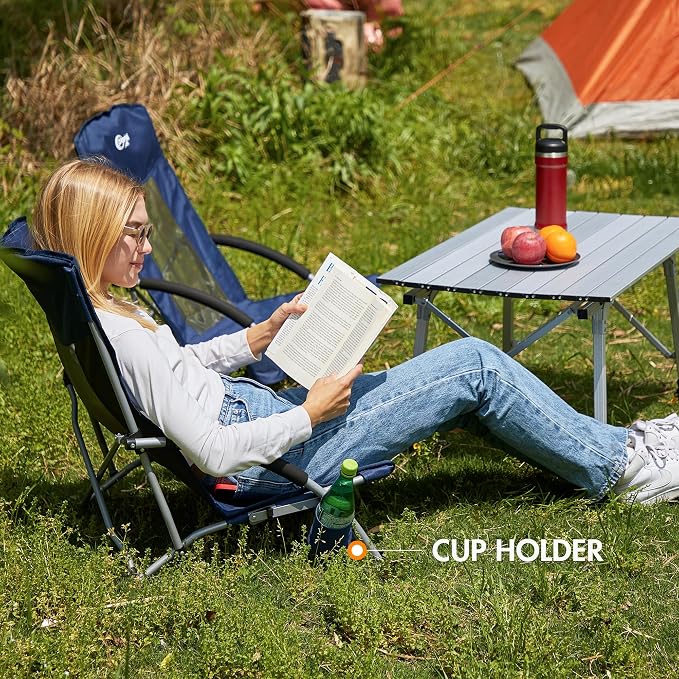 PORTAL Beach Chairs for Adults Camping Low Lightweight Portable Chair - Image 2