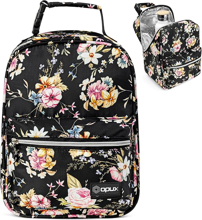 opux Lunch Box for Girls Boys Kids, Insulated Leakproof Lunch Bag, Reusable by OPUX