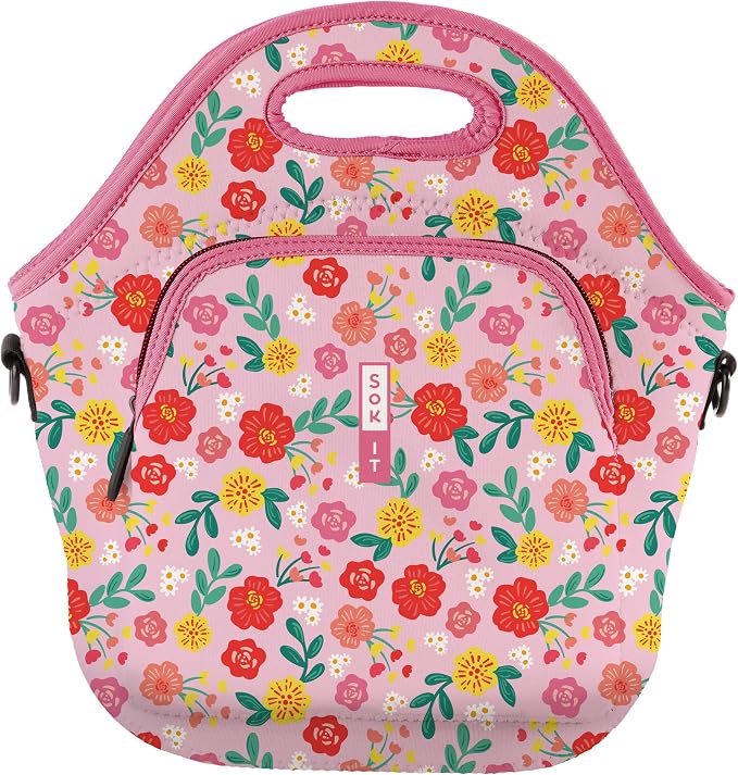 Sok It LunchTote Zippered Bag Insulated Neoprene Caddy by SokIt
