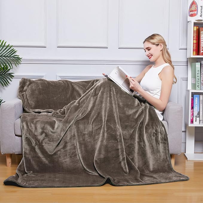 Surii Home Luxury Microfiber Flannel Blanket, Super Soft, and Breathable - Image 6