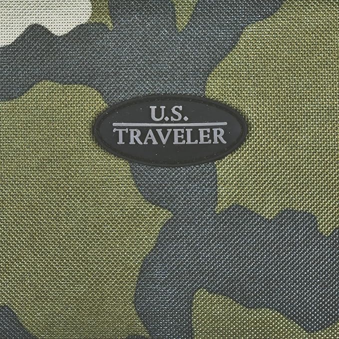 U.S. Traveler Lightweight Rolling 20" Carry On Luggage Softside Suitcase - Image 7