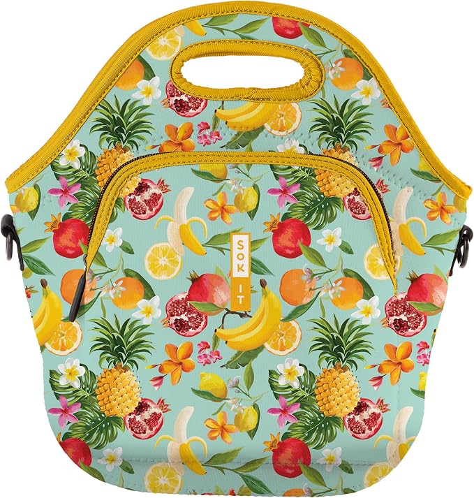 Sok It LunchTote Zippered Bag Insulated Neoprene Caddy by SokIt