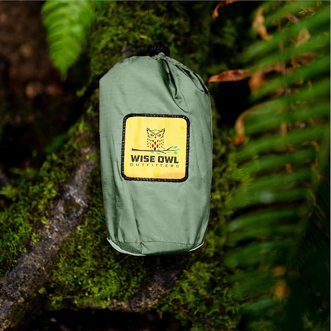 Wise Owl Outfitters Hammock Rain Fly – Waterproof Camping Tarp Cover - Image 9