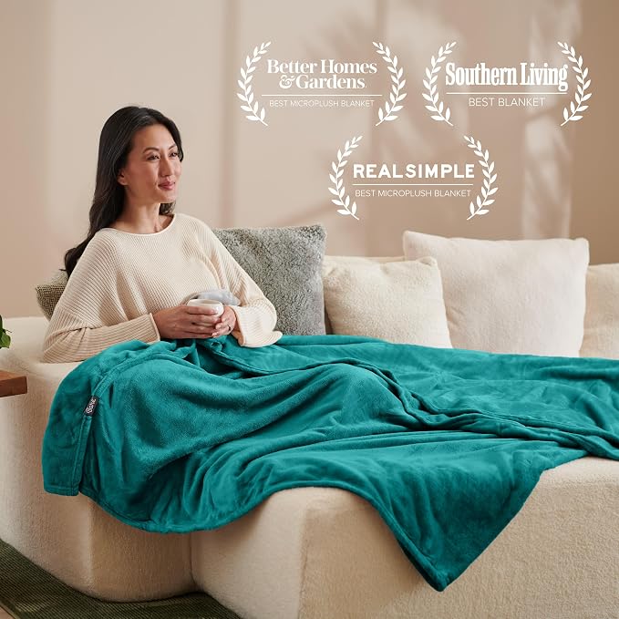 Bare Home Fleece Blanket - Image 5