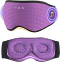 MUSICOZY Sleep Headphones with Bluetooth 5.4 Sleep Mask, Removable 3D Eye Cups by MUSICOZY