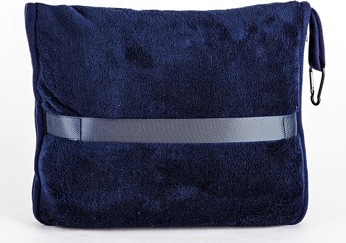 BlueHills Premium Soft 2-Pack Travel Blanket Pillows Airplane Large Plane - Image 9