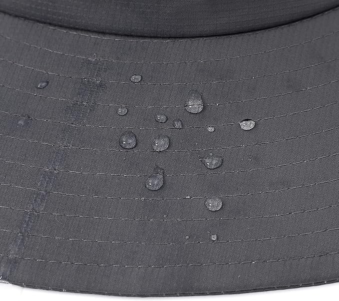 Womens Summer Sun Hat Beach Hat Wide Brim Outdoor UV Protection Hat Foldable - Image 9
