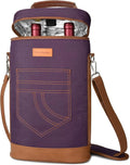 Tirrinia 2 Bottle Wine Gift Tote Carrier by Tirrinia