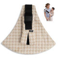 Baby Sling Carrier Newborn to Toddler, 2025 Upgraded Houndstooth Baby Sling by Unknown