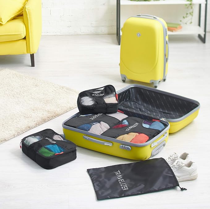 Travel Packing Cubes 5 pcs Luggage Organizer Set - Image 8