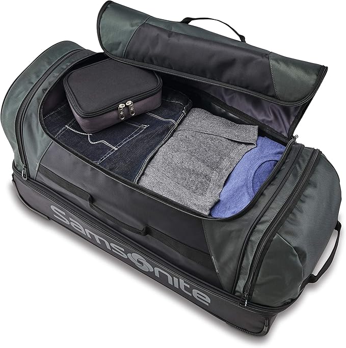 Samsonite Andante 2 Wheeled Duffel Bag – 22-Inch Durable Rolling Luggage - Image 3