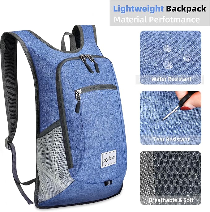 Foldable Hiking Backpack - 10L Daypack - Image 5