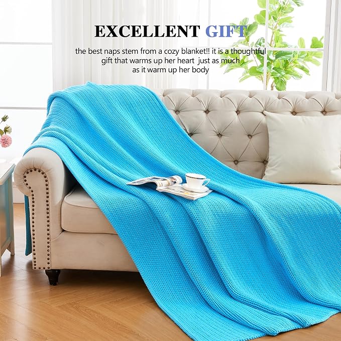 L'AGRATY Knitted Weighted Blanket - Image 4