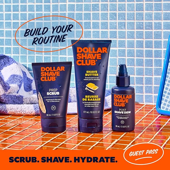 Dollar Shave Club | The Guest Pass Shave Set | 2 Swift Rinse Refill Cartridges - Image 6