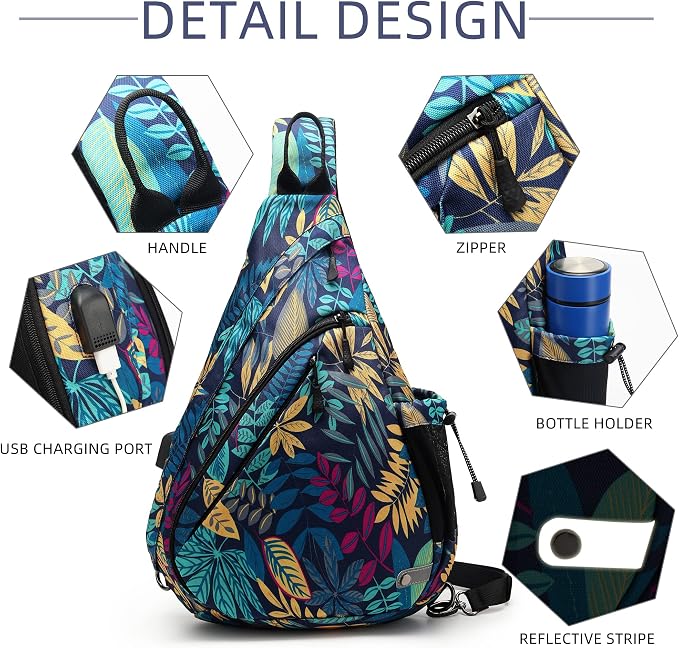Water-Proof Sling bag/Crossbody Backpack/Shoulder Bag - Image 2
