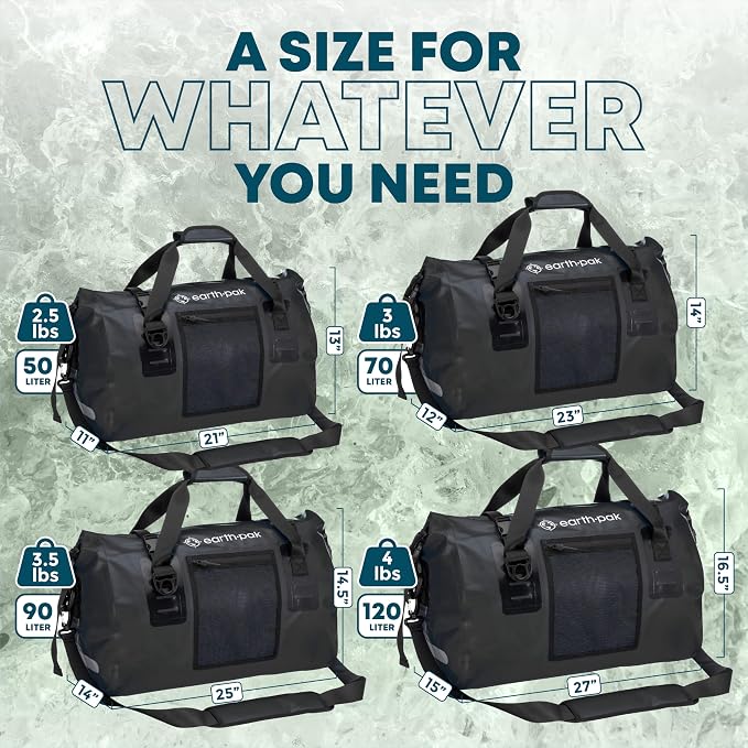 Earth Pak Waterproof Duffel Bag - Image 3