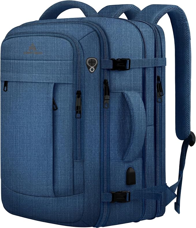 60L Big Capacity Carry On Laptop Backpack Large Travel Backpack by AREYTECO