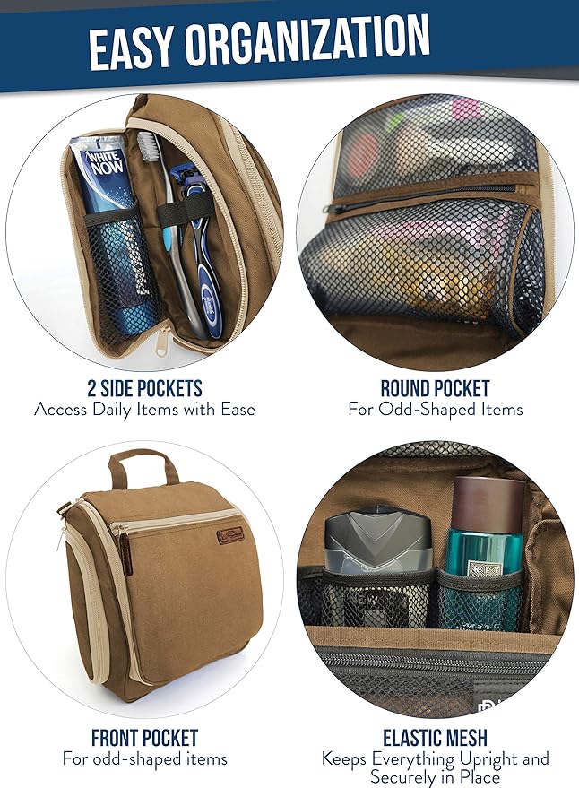 D&D Hanging Travel Toiletry Bag - Image 4