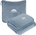 BlueHills Premium Soft Long Travel Blanket Pillow by BlueHills