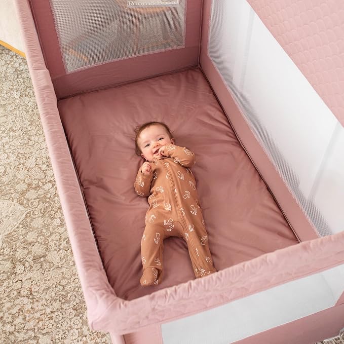Baby Delight Lunaire Full Size Crib | Breathable Mesh Baby Crib | Tool-Free - Image 5