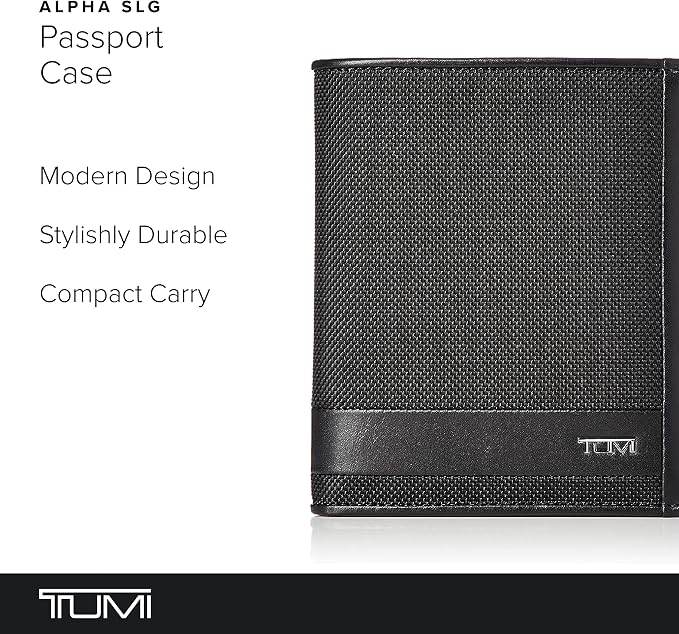 TUMI Men's Alpha Passport Case - Image 2