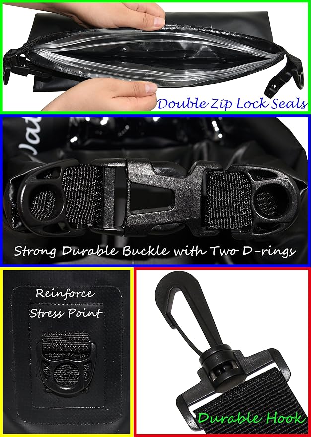 Freegrace Waterproof Dry Bags Set Of 3 Dry Bag - Image 3