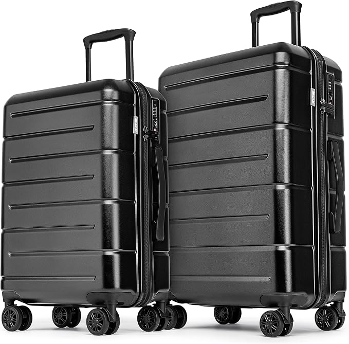 KYME Luggage Sets 2 Piece Hardshell 22"/26" Suitcase by KYME