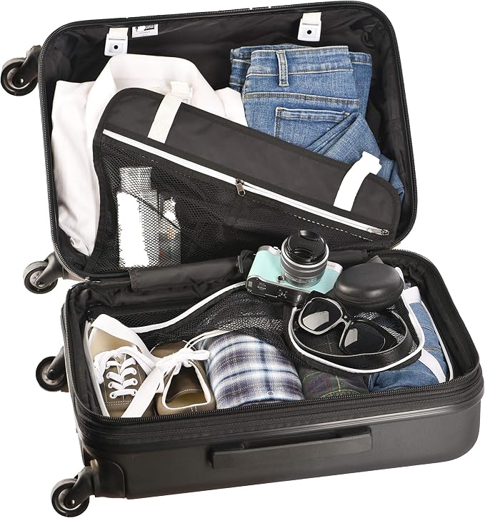 Sherpani Meridian, 22 Inch Carry On Luggage Airline Approved, Rolling Hardside - Image 8