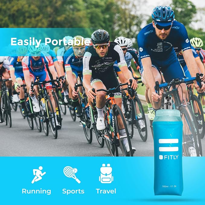 Soft Flask - Shrink As You Drink Soft Water Bottle - Image 4