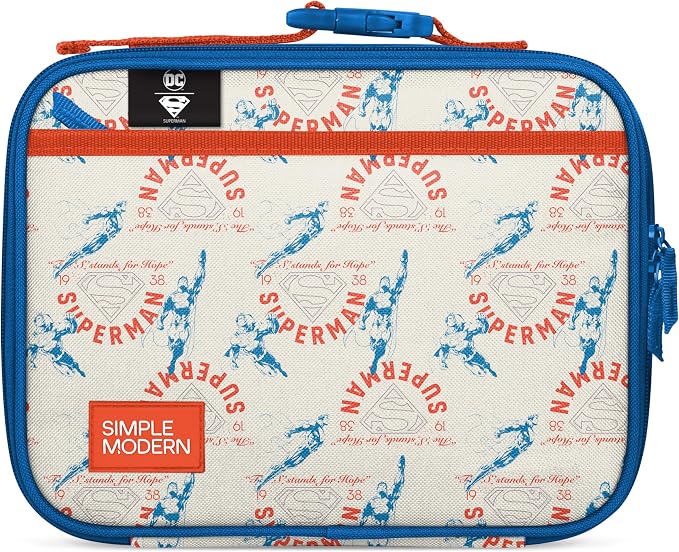 Simple Modern DC Comics Superman Kids Lunch Box by SimpleModern
