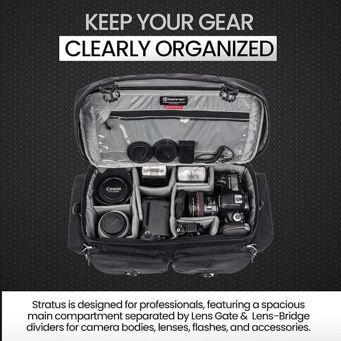 Tamrac Stratus 15 Camera Bag for Photographers, Camera Case for Photography - Image 3