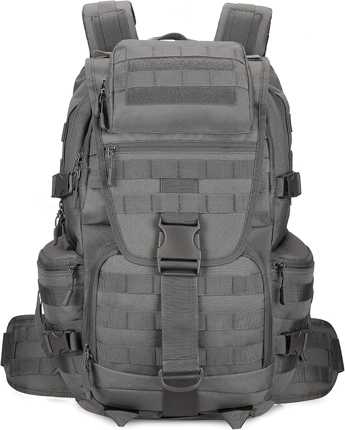 50L Military Tactical Backpack Hiking Waterproof Backpack Large Military Pack 3 by KXBUNQD